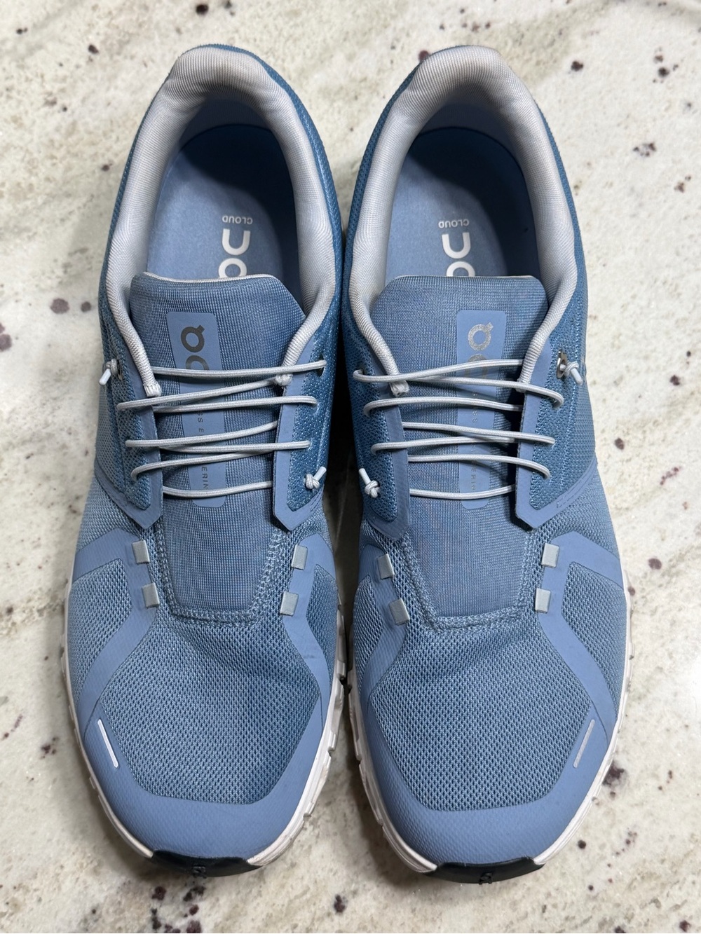 On Cloud 6 Men’s Size 13 Chambray White Running Walking Sneakers